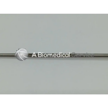 Dyonics 5900221 metallic medical instrument with polished silver spherical tip and engraved text from box 14 1-10-23-2nj
