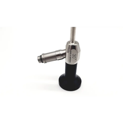 Dyonics autoclave 7207952 30 degree laparoscope silver and black medical endoscope made in germany with angled tip