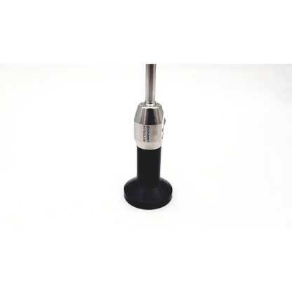 Silver and black dyonics autoclave 7207952 laparoscope da24-35 da46-85 with sleek cylindrical metal design and dongle autolave branding