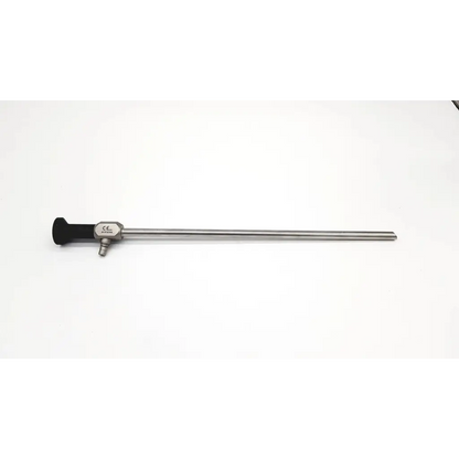Stainless steel dyonics autoclave 30° laparoscope da46-87 with black ergonomic handle and metallic connector