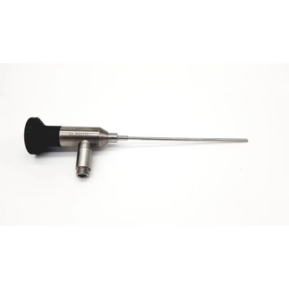 Dyonics sn hg67767 30° arthroscope with black ergonomic handle and metallic body featuring a long slender probe