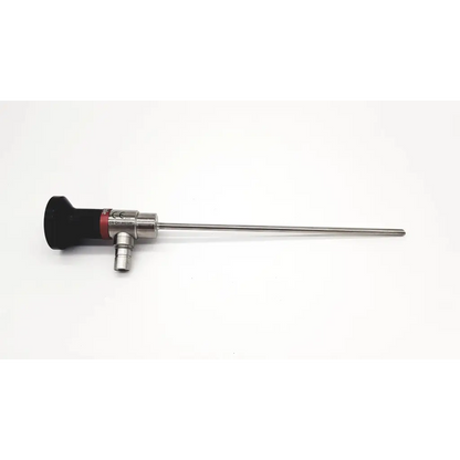 Dyonics SN QH 340326 30° arthroscope with black ergonomic handle stainless steel shaft and jointed connector da24-25