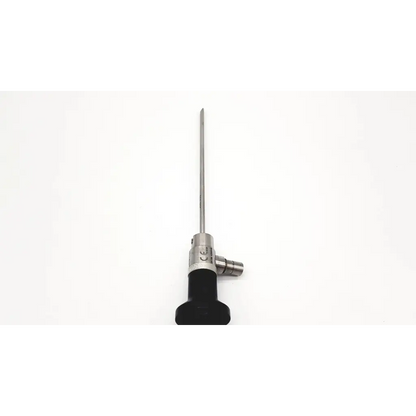 Silver surgical 70° scope da24-26 with black grip and metallic shaft from Dyonics SN RA 436648 product line