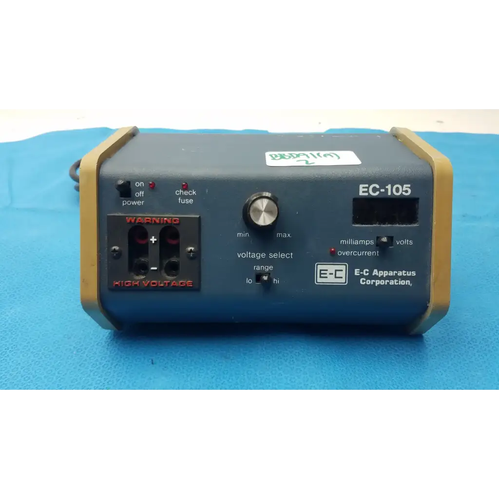 E-C Apparatus EC-105 Electrophoresis Power Supply Electrophoresis Power Supply, second-hand product photo 13