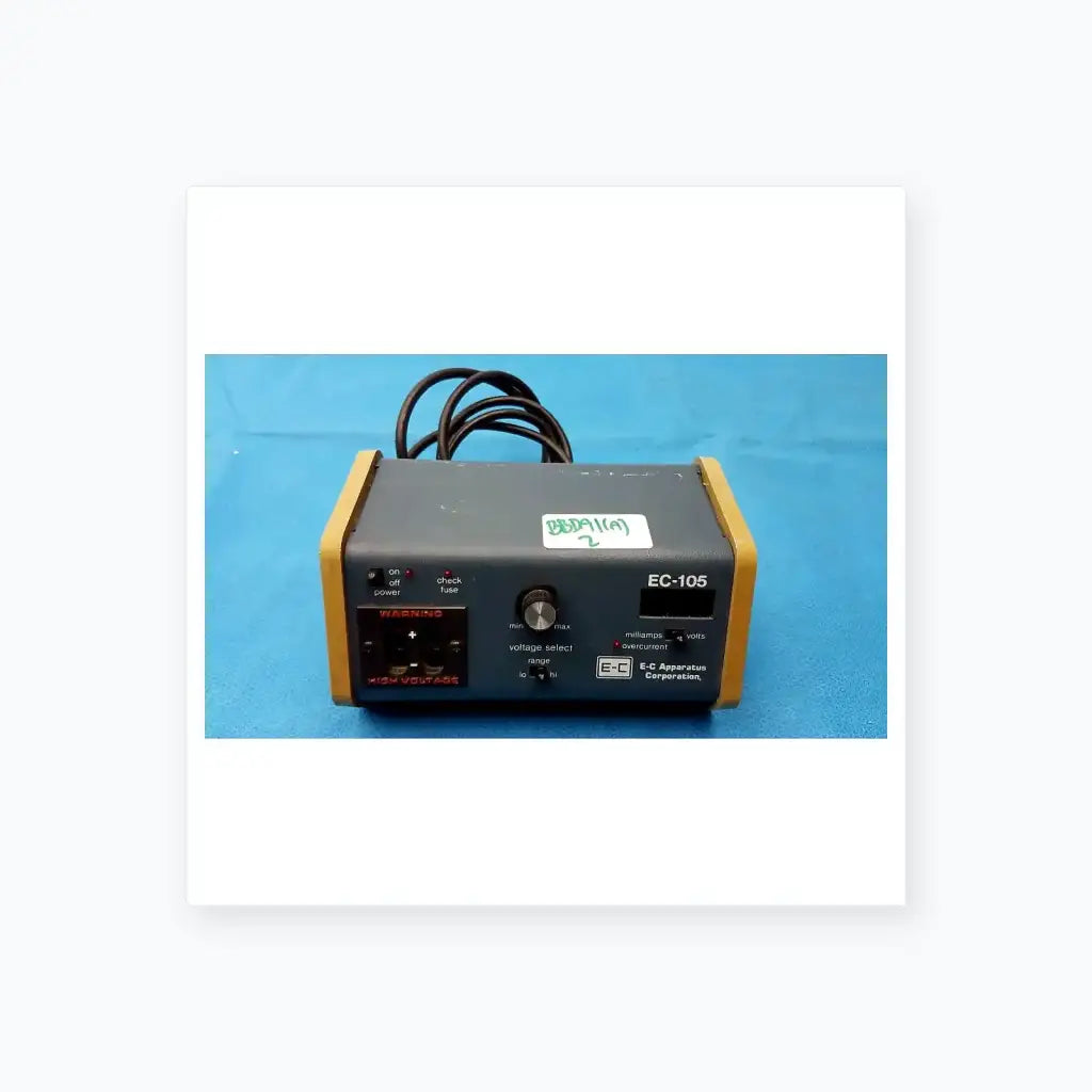 E-C Apparatus EC-105 Electrophoresis Power Supply Electrophoresis Power Supply, second-hand product photo 1