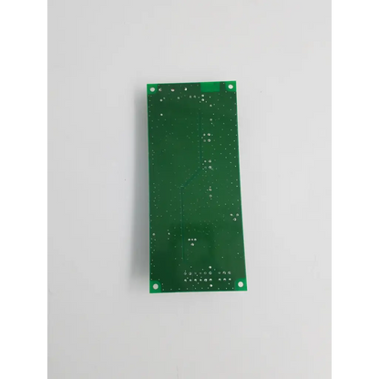 Green rectangular e154554 circuit board module with matte finish and visible solder pads for electronic use