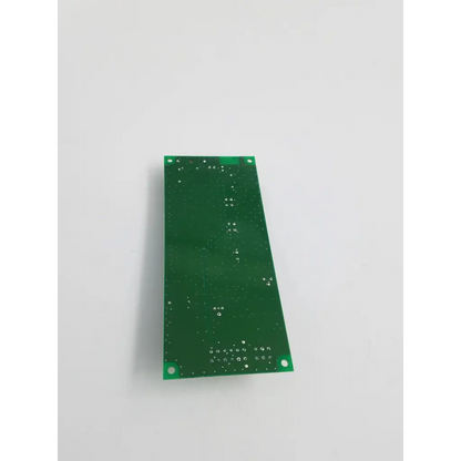 Green rectangular e154554 circuit board module 02339-02 with matte finish and visible solder pads