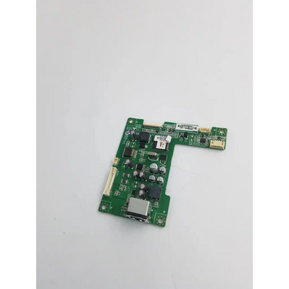 Green e157925 control board with various electronic components and connectors for precise device management