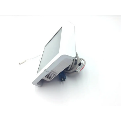 White apple imac computer with sleek minimalist design used as wireless patient bed monitor control unit for earlysense 2.0