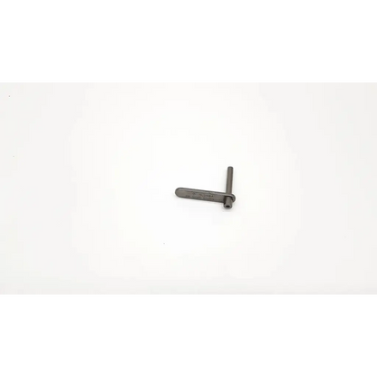 Gray metallic l-shaped adjustment knob with cylindrical stem for ebi 03065 3.2mm drill da54-173 and 2mm drill use