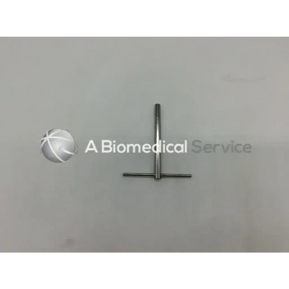 Silver-colored t-wrench ad5-313 121322sm surgical drill bit with polished metallic finish for precision use