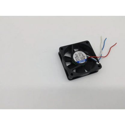 Ebmpapst 512/f2 black square 12v inverter fan with three colored wires for 12v inverter and 12v bbcd use