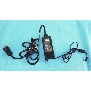 Black plastic edacpower elec em110111m-190 adapter power supply with coiled power cord and detachable connector