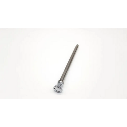 Silver-colored metal trocar nail with rounded head and pointed tip for eder 1012 surgical use