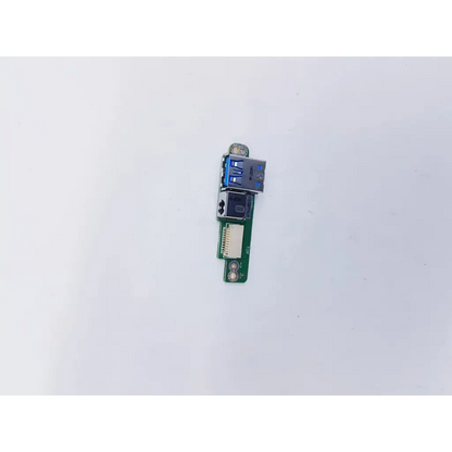 Edera dc board small board j0zk10a01 with green circuit board featuring blue usb port and black audio jack