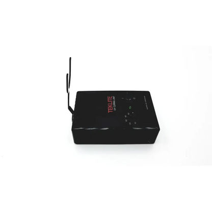 Electro-Lite teklite uv curing unit ucl 300 is a black rectangular curing unit with a single side antenna