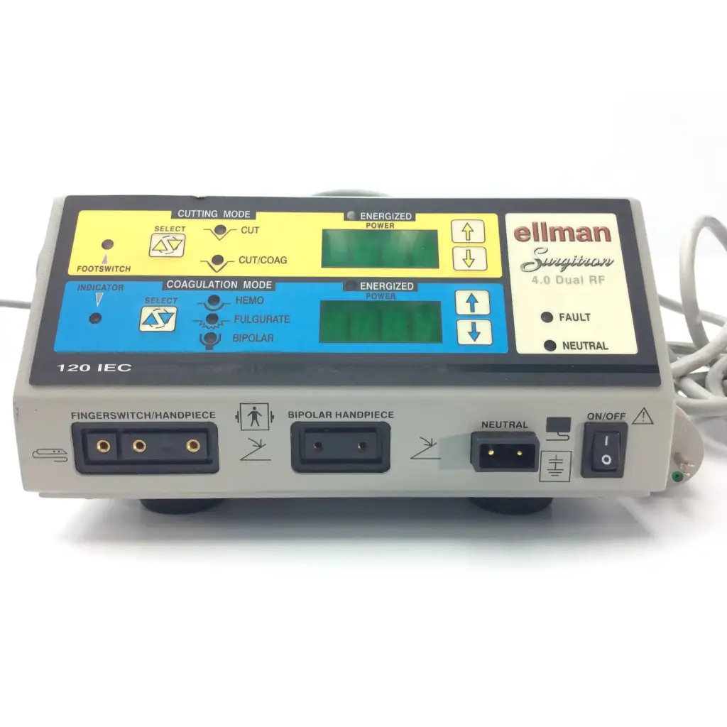 Ellman Surgitron 4.0 Dual RF HF Radiosurgical Generator 120