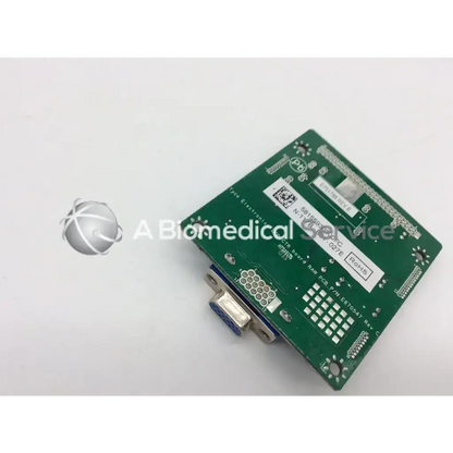 Green rectangular electronic circuit board with vga connector and components for elo et1915l placa base use