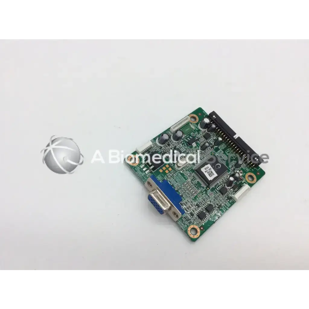 Green circuit board with blue vga port and components for elo et1915l placa base E227809 B E670547 model