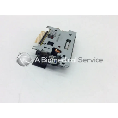 Silver metallic epson m-180 mini printer mechanism with gold-plated connector pins and black plastic mechanism needle printer parts