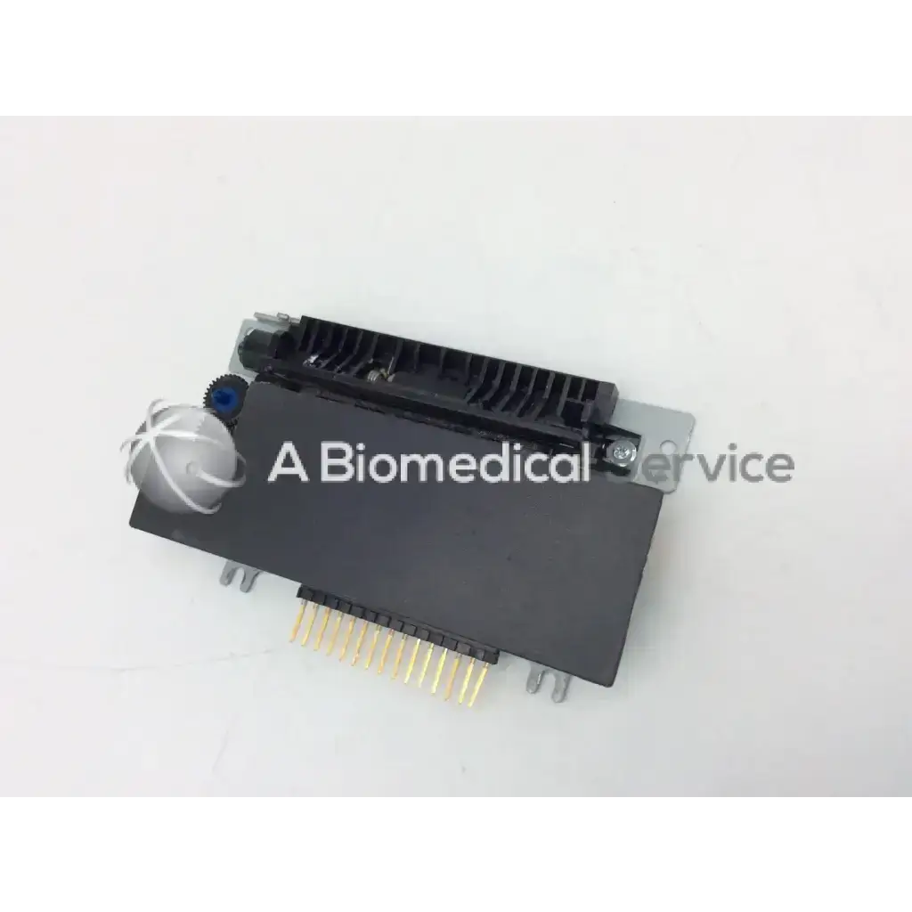 Black rectangular epson m-180 mini printer mechanism with gold pins and heat sink for mechanism needle printer use