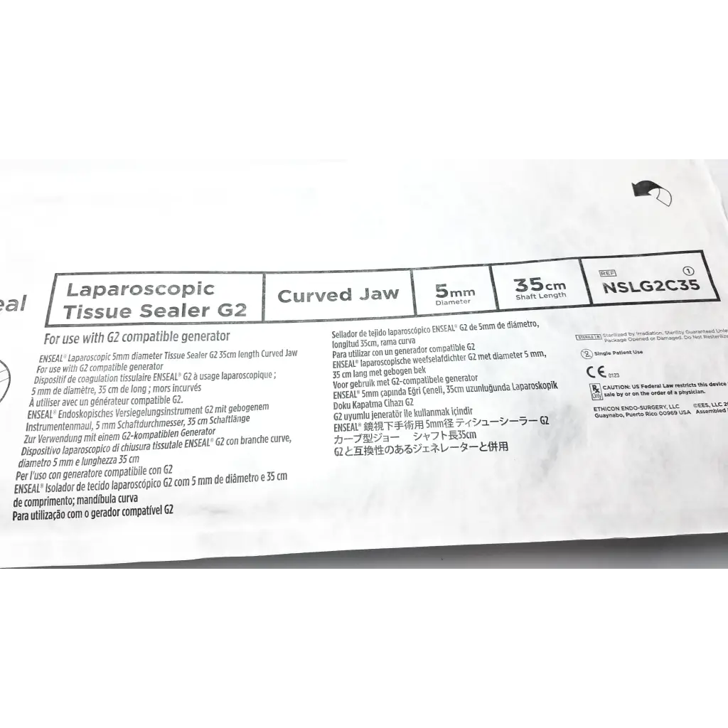 Load image into Gallery viewer, ETHICON Laparoscopic Tissue Sealer G2 NSLG2C35 - Instruments