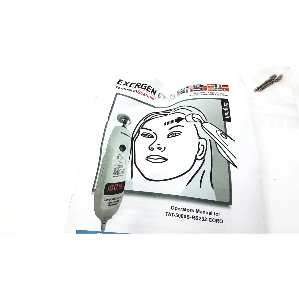 Load image into Gallery viewer, Exergen TAT5000S-RS232-CORO Temporal Artery Scanner