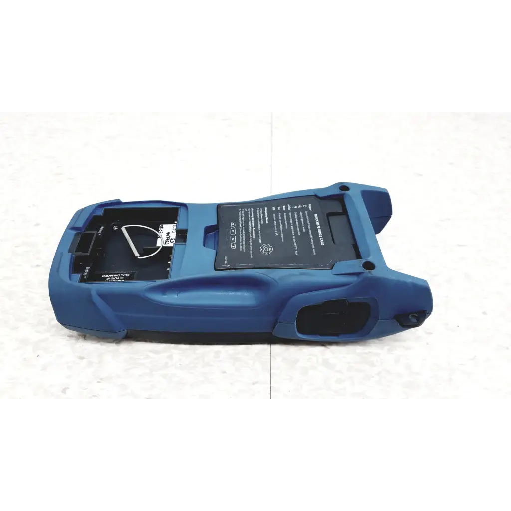 Blue plastic housing for bosch fiber optic exfo axs-100 optical time domain reflectometer product part