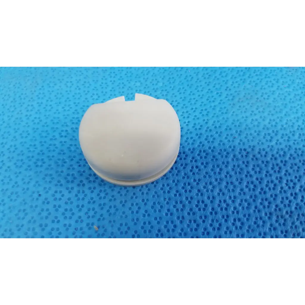 White plastic cap with small notch for external joystick mechanical neck base collar ring cover shield for topcon trc-nw8