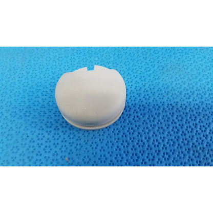 White plastic cap with small notch for external joystick mechanical neck base collar ring cover shield for topcon trc-nw8