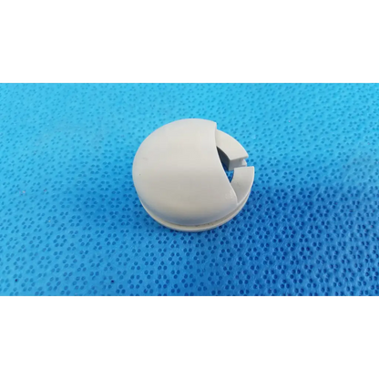White plastic external joystick mechanical neck base collar ring cover shield with split design for topcon trc-nw8
