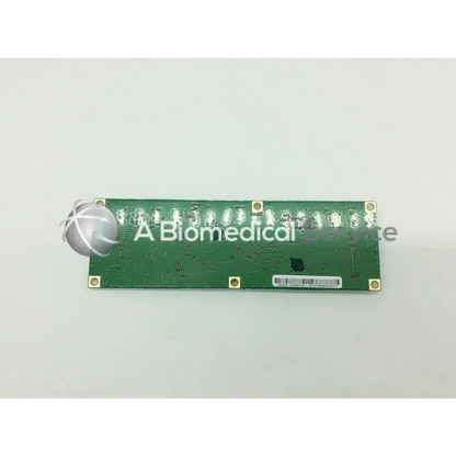 Green f892xph3-dcdc board with gold mounting screws and white led components along the top edge