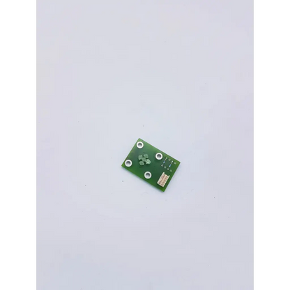 Green rectangular spacelabs mpc860 cpu nibp assembly bottom board with four mounting holes and integrated component