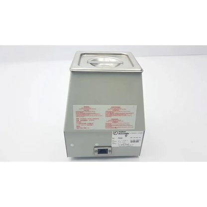 Gray fisher scientific fs20 ultrasonic cleaner with stainless steel top and lid for precise laboratory cleaning