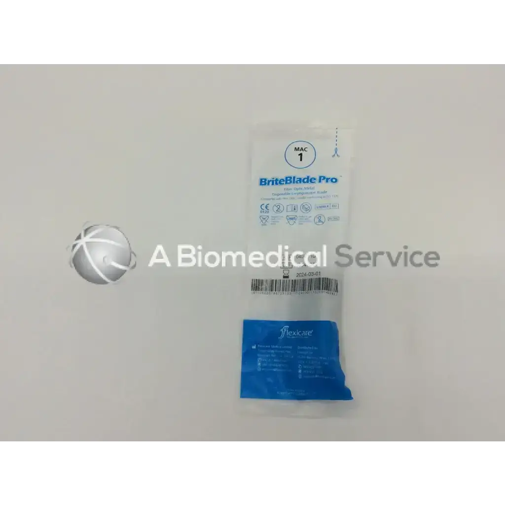 Flexicare BriteBlade Pro 040-711U Fiber Optic Metal