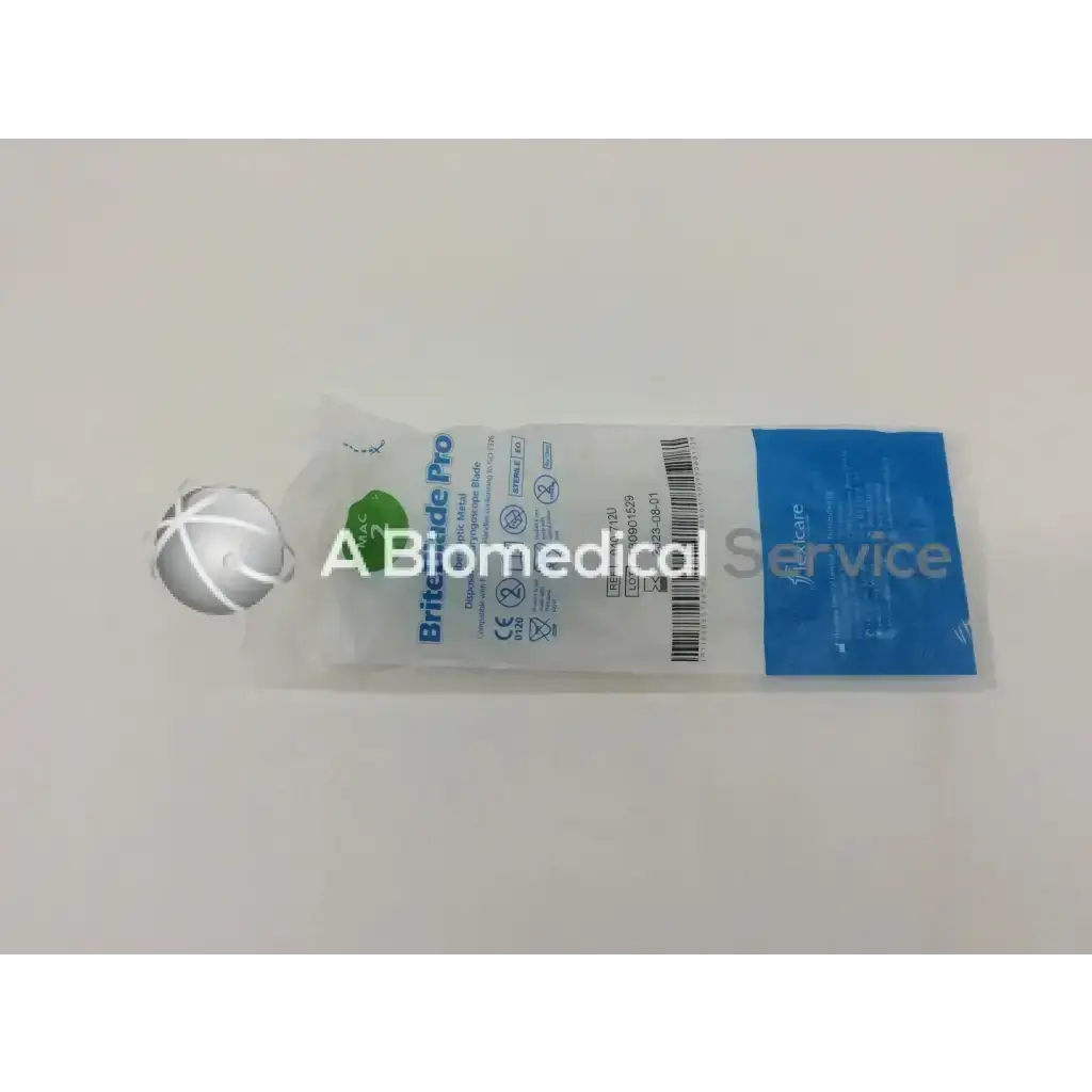 Flexicare BriteBlade Pro Single Use Fiber Optic MAC 2