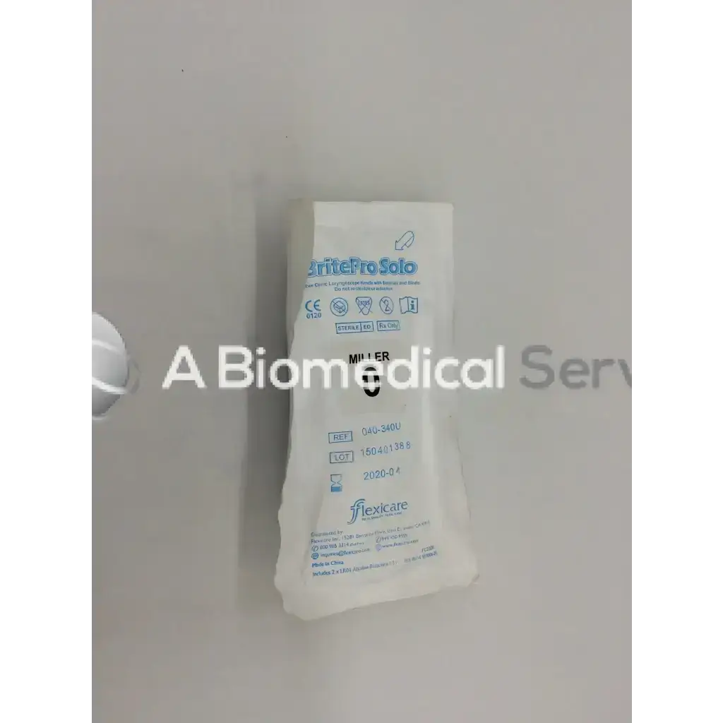 Load image into Gallery viewer, Flexicare BritePro Miller Fiber Optic Laryngoscope Handle