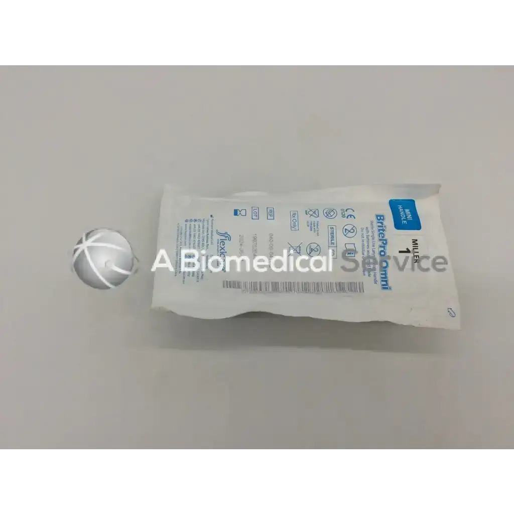 Flexicare BritePro Omni Single-Use Laryngoscope Milller 1