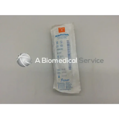 White packaged flexicare britepro solo miller surgical gloves with blue and orange branding for medical use