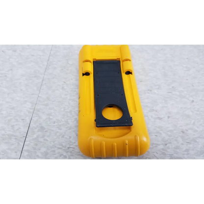 Yellow plastic case with black insert and textured grip ridges for fluke 87 true rms digital handheld multimeter