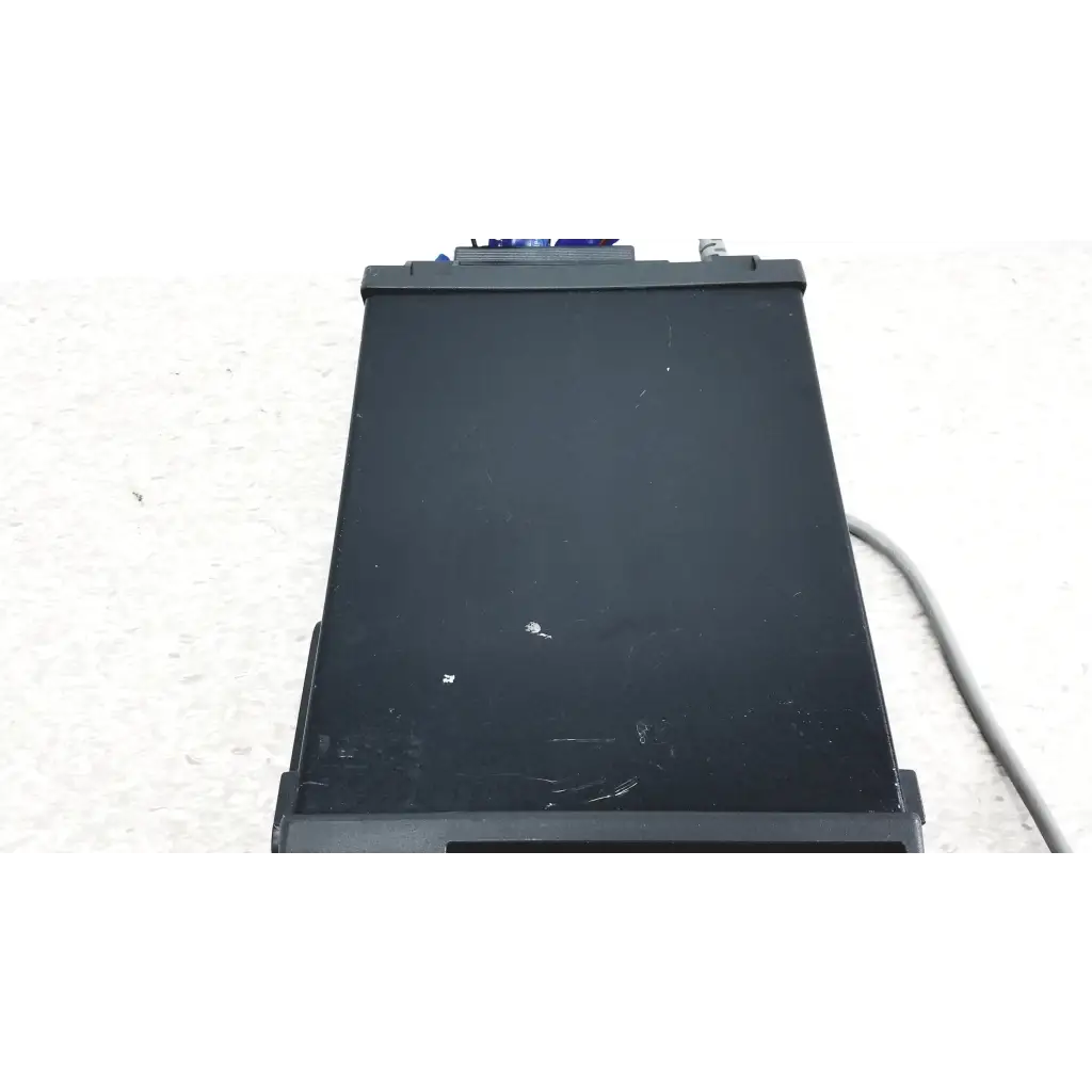 Black rectangular Fluke Hydra Series II data acquisition unit with matte finish and 2645a universal input module