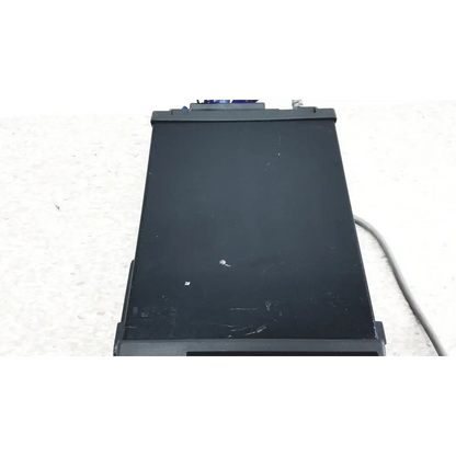 Black rectangular Fluke Hydra Series II data acquisition unit with matte finish and 2645a universal input module