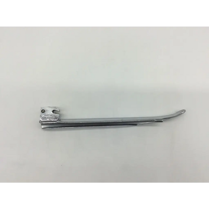 Foregger miller 3 laryngoscope blade with silver metallic handle curved tip and locking mechanism ac5-90