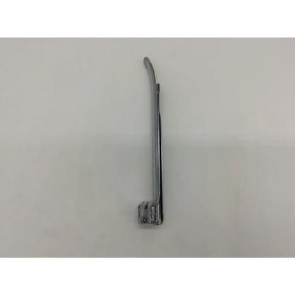 Foregger miller silver surgical laryngoscope blade ac5-90 with curved handle and rigid metallic shaft for medical use