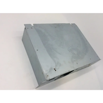 Silver metallic rectangular fuji clearview xg5000 power supply box with worn surface and visible screw holes sn 67028032