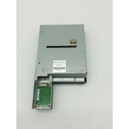 Silver metallic fuji xg5000 clearview cr parts module with green circuit board barcode label and made in japan engraving