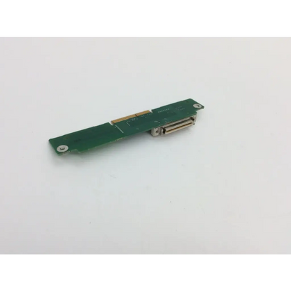 Green circuit board with metallic connector and gold-plated edge for ge 1505-5505-000 rev c pca display interface board nec g7jpl 243-652704-c-3 sata