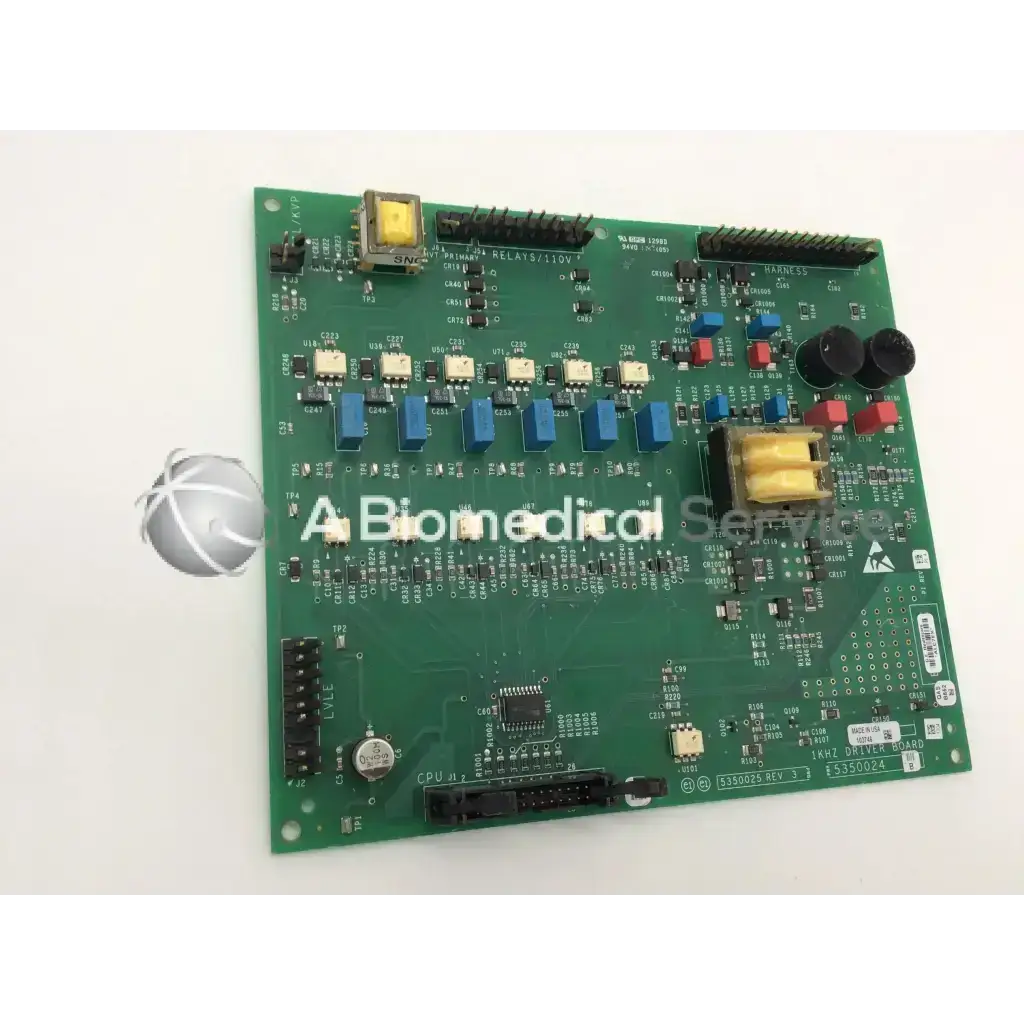 GE AMX 5350025 REV. 3 G1-a 1 kHz Driver Board 5350024 B
