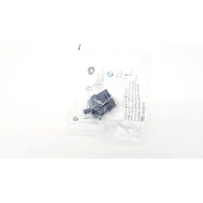 Black plastic GE brand pro water trap part in clear packaging for water trap dark steel blue heater systems