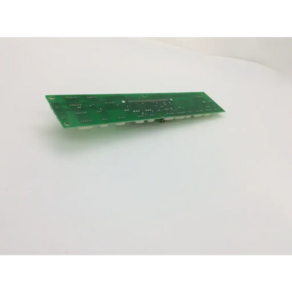 Green rectangular printed circuit connection board with silver solder points for datex engstrom bbcf4-4 use